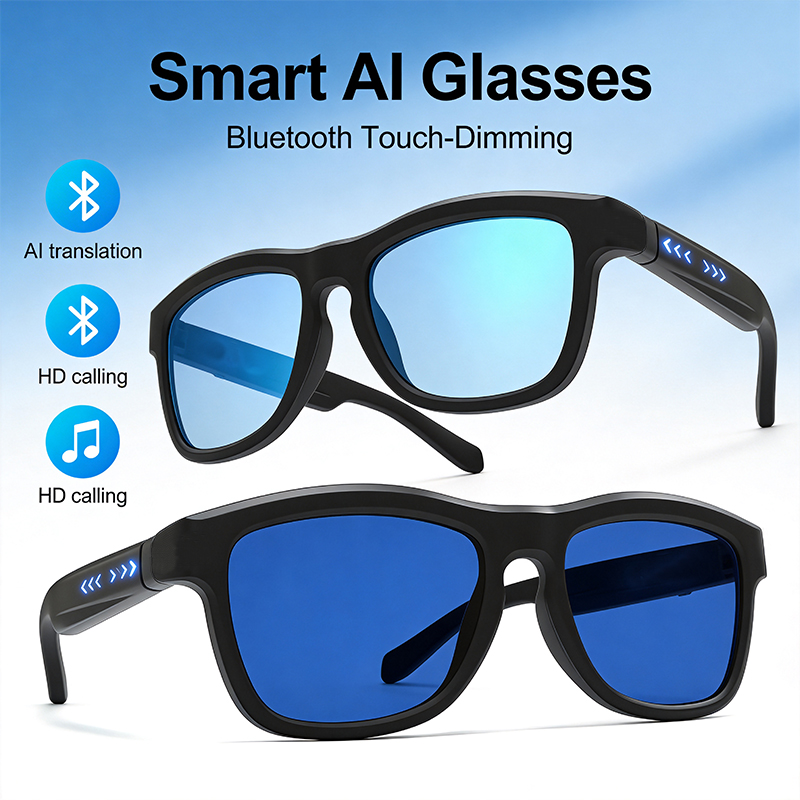 Musical Instrument Glass - Occhiali Smart con Touch, Cambio Colore