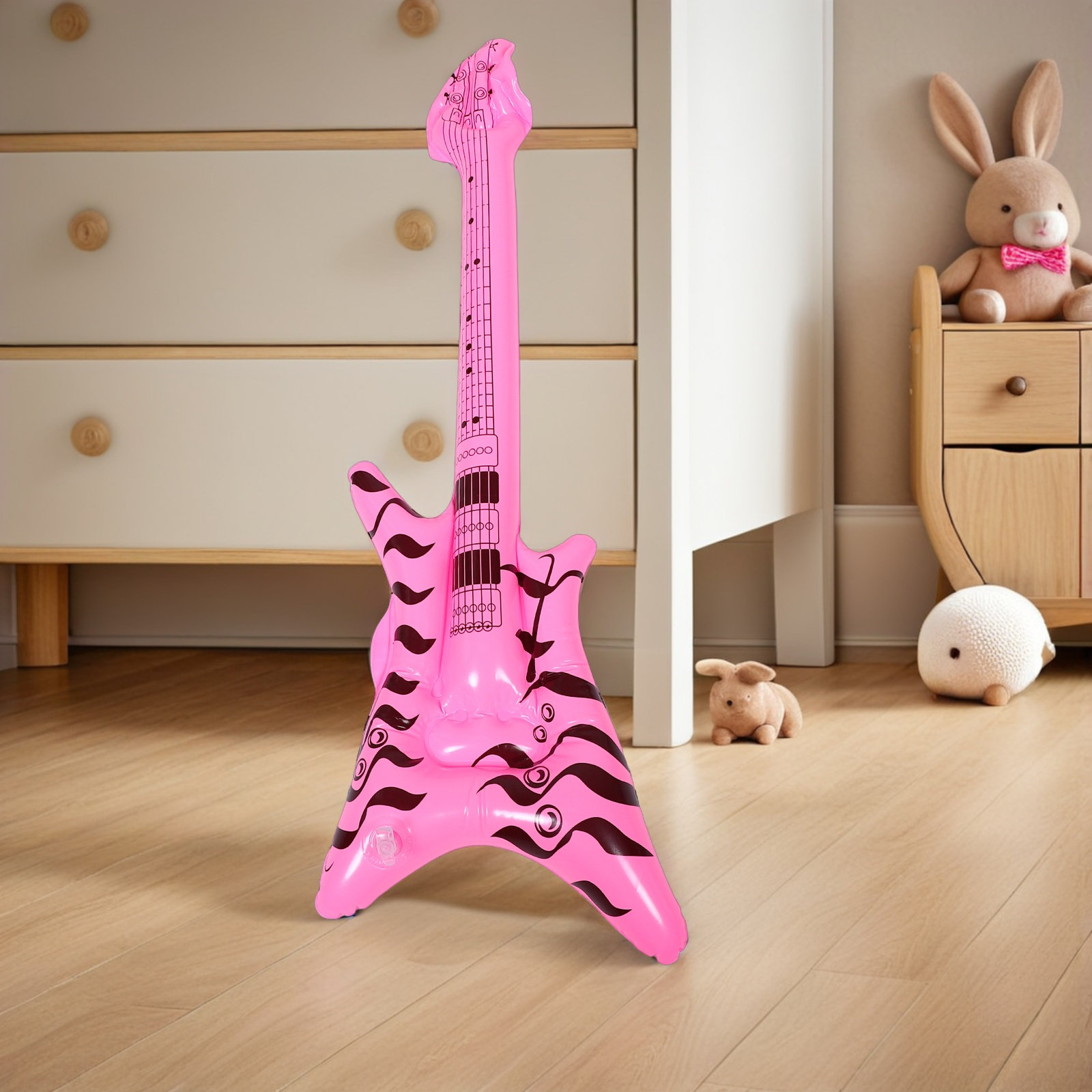 Musical Instrument That You Blow Into - Chitarra Gonfiabile Rock and Roll, Accessorio