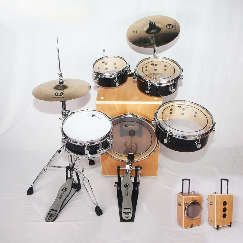 Cajon Box Drum - Cajon da strada senza montaggio, set