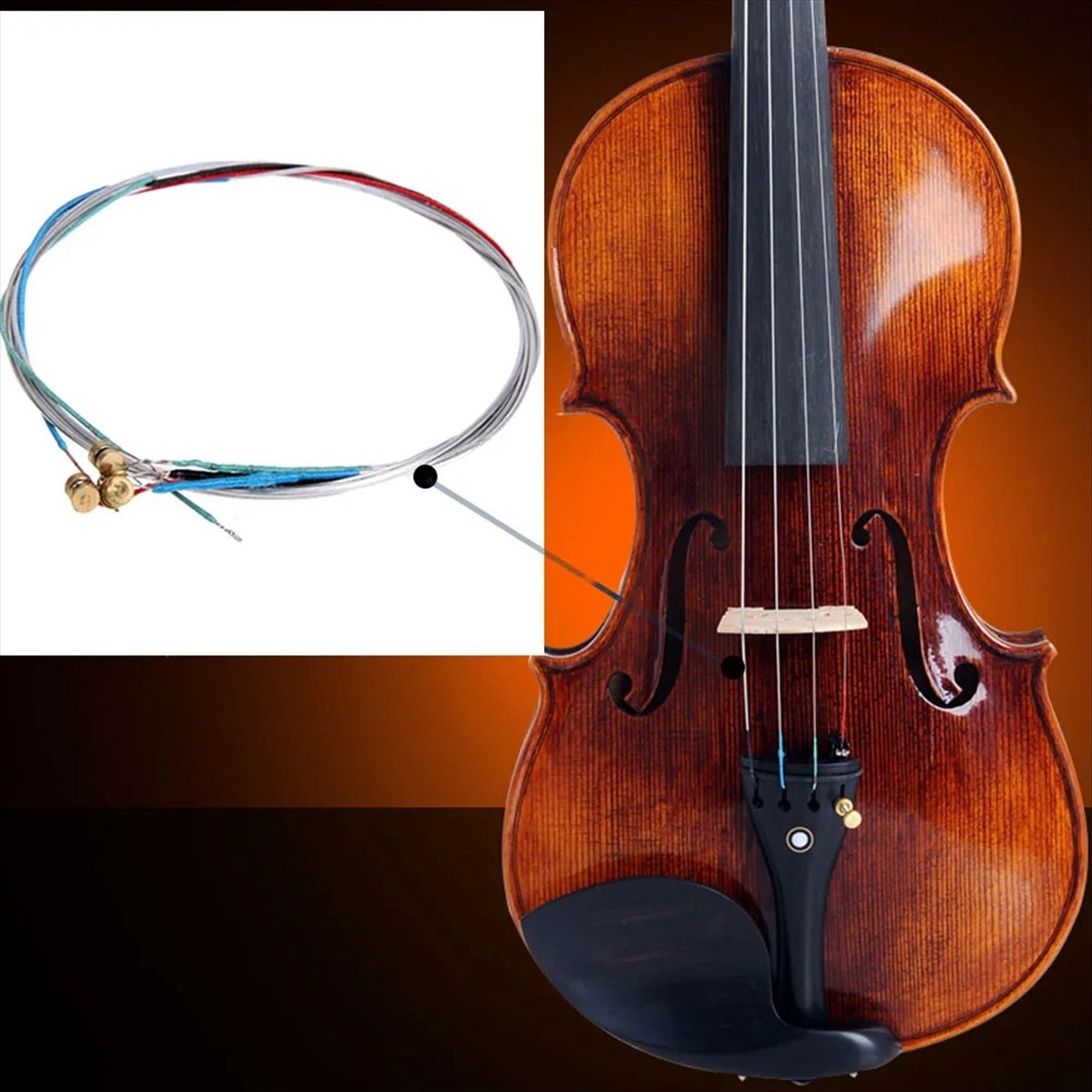 Violin Musical Instrument - Corde per Violino ABPF 4/4, Set