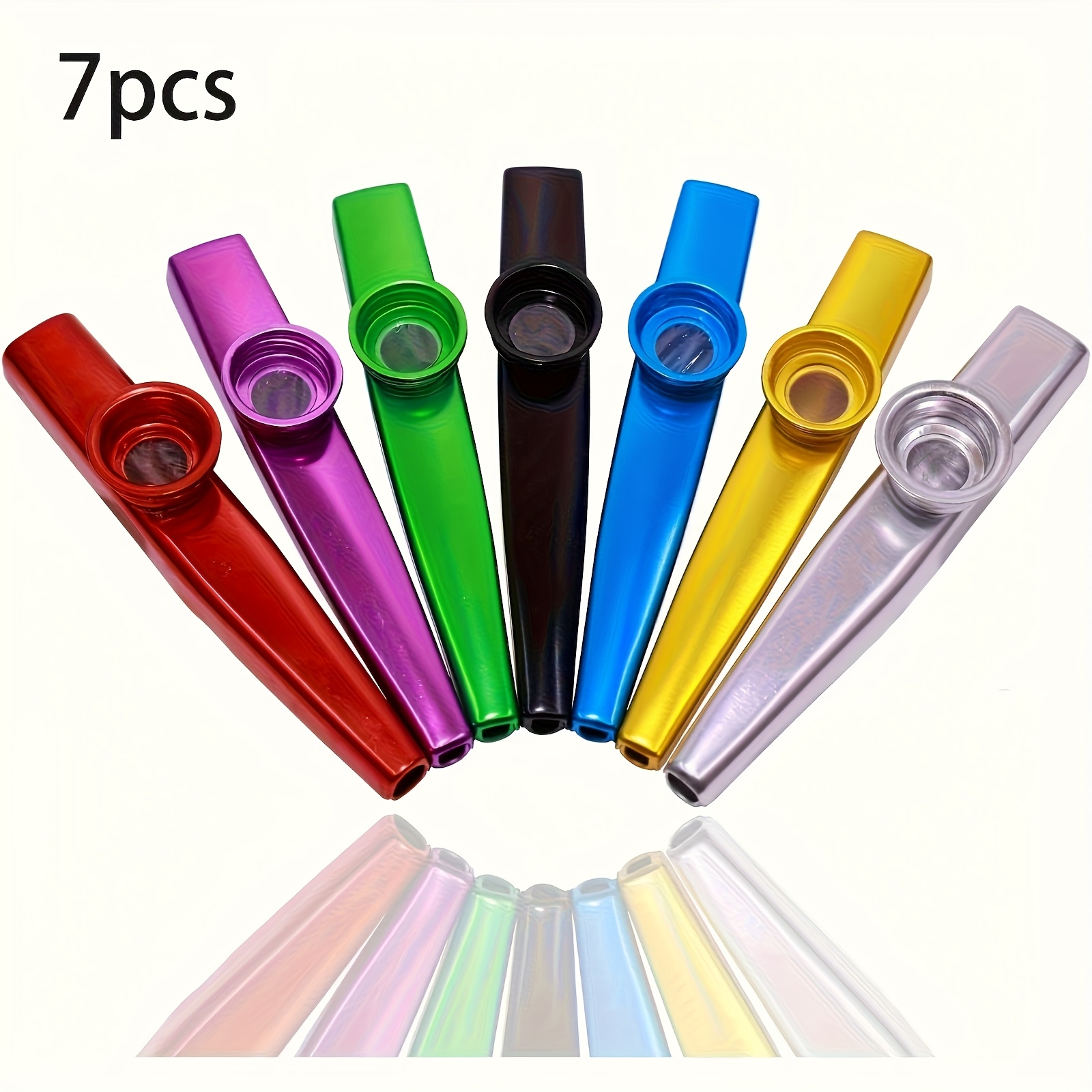 Violin Musical Instrument - 7 pezzi Kazoos in metallo dal