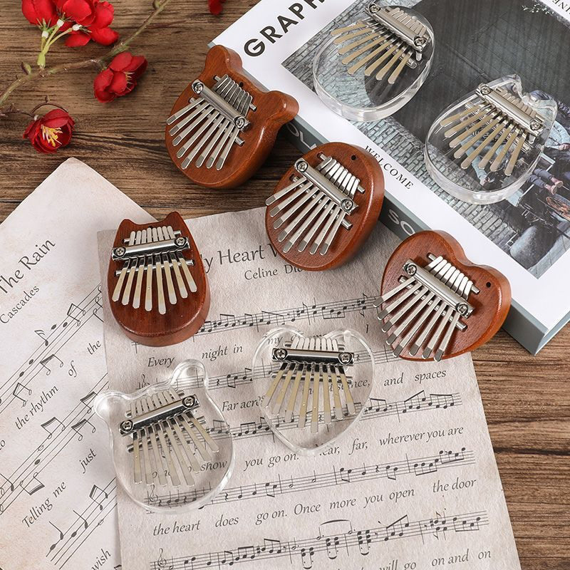 Musical Instrument Kids - 5*7 cm 8 tasti Kalimba pollice
