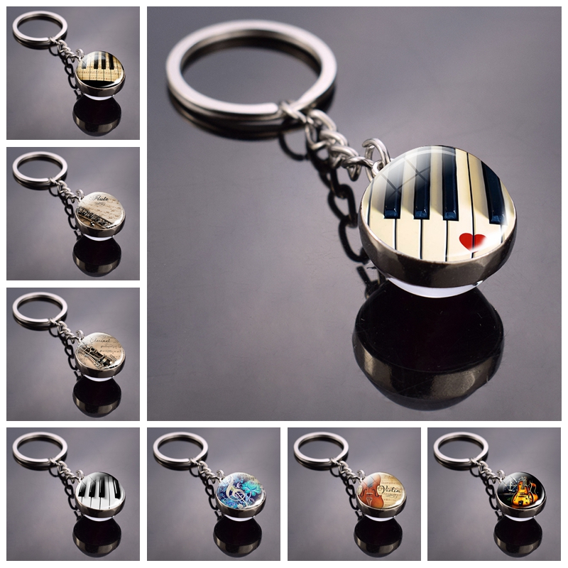 Picture Of Musical Instrument - Portachiavi per pianoforte Strumenti musicali Cleft