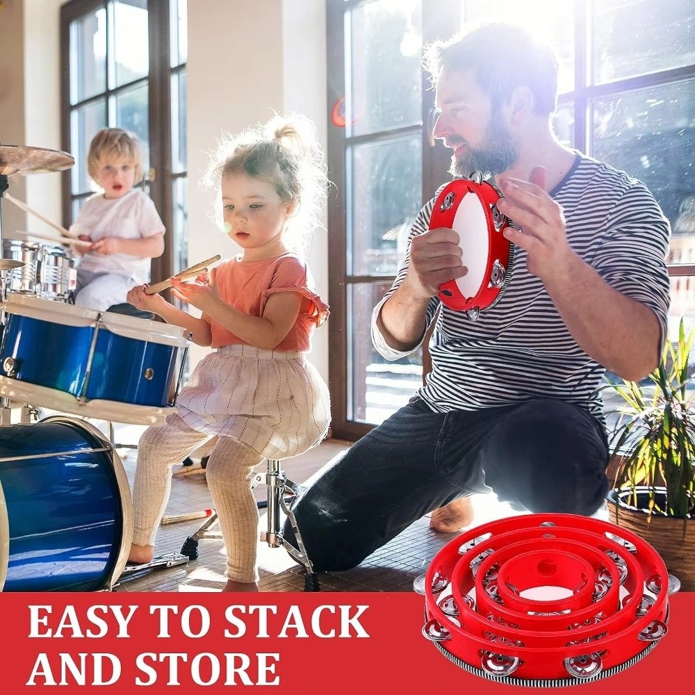 Tamburo a Mano con Sonagli in  - Musical Instrument Kids recensione e prezzo