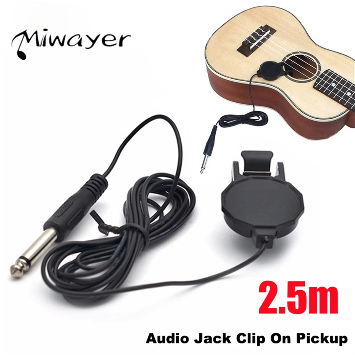 Pickup jack audio con clip per - Violin Musical Instrument recensione e prezzo