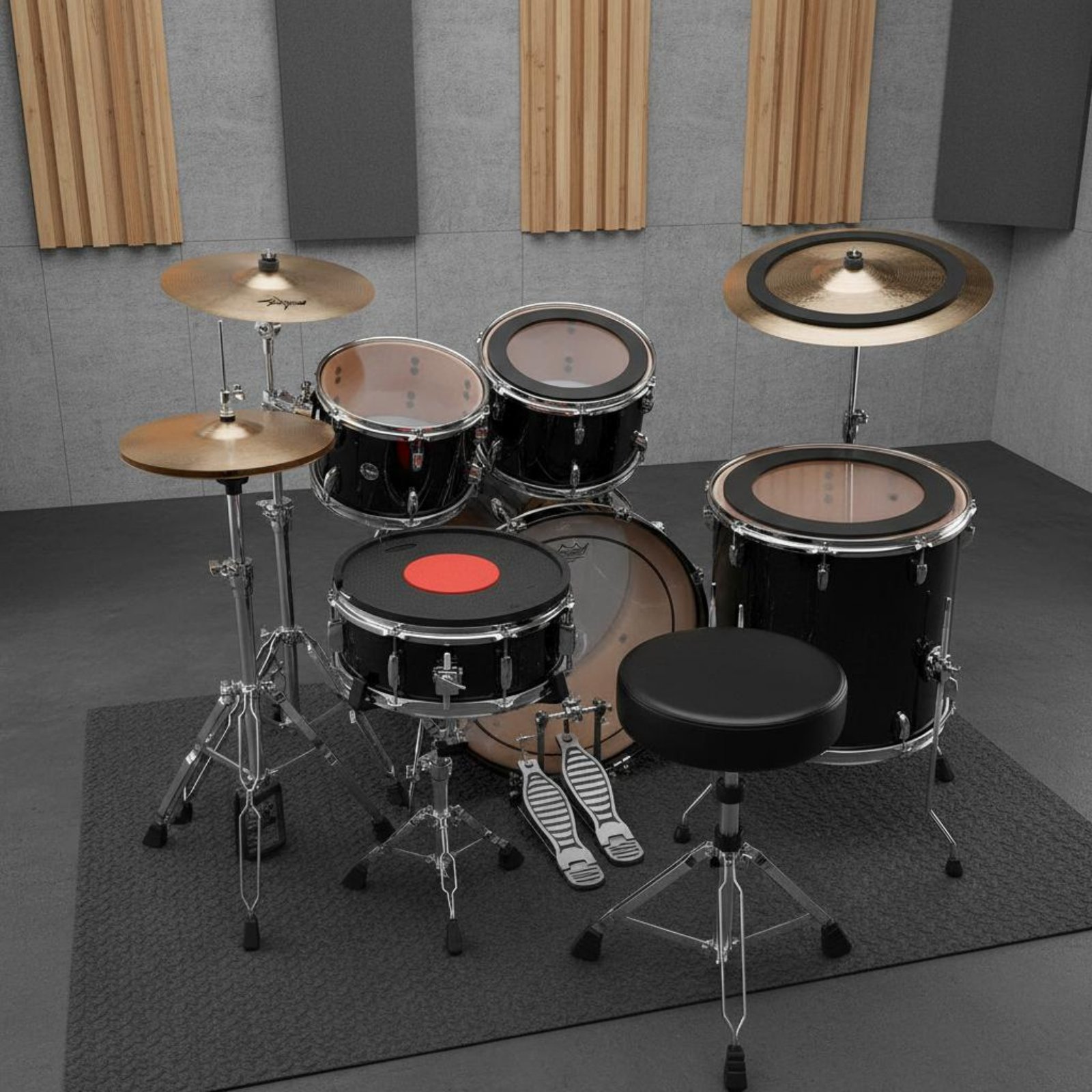 Set di Pad Mute per Batteria i - Musical Instrument Set recensione e prezzo