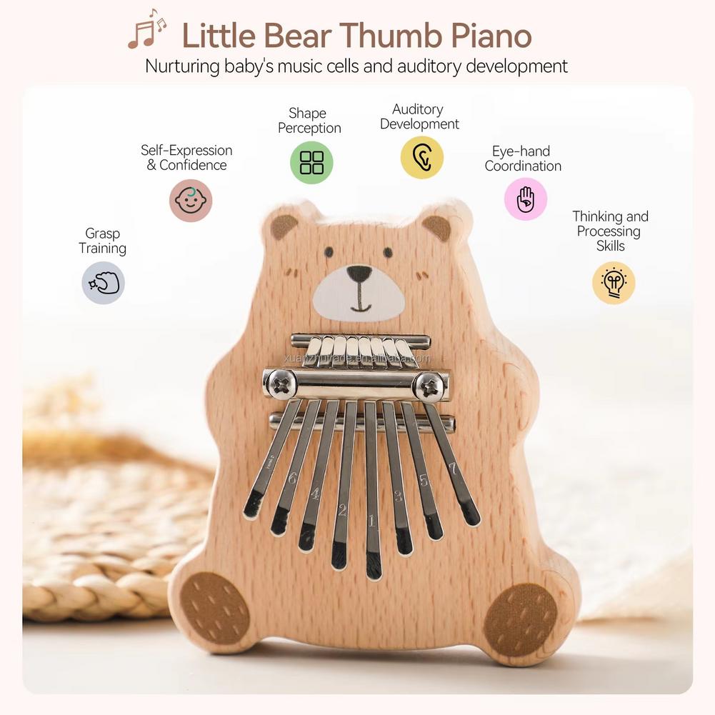 Mini Kalimba a 8 Tasti, Pianof - Musical Instrument Kids recensione e prezzo