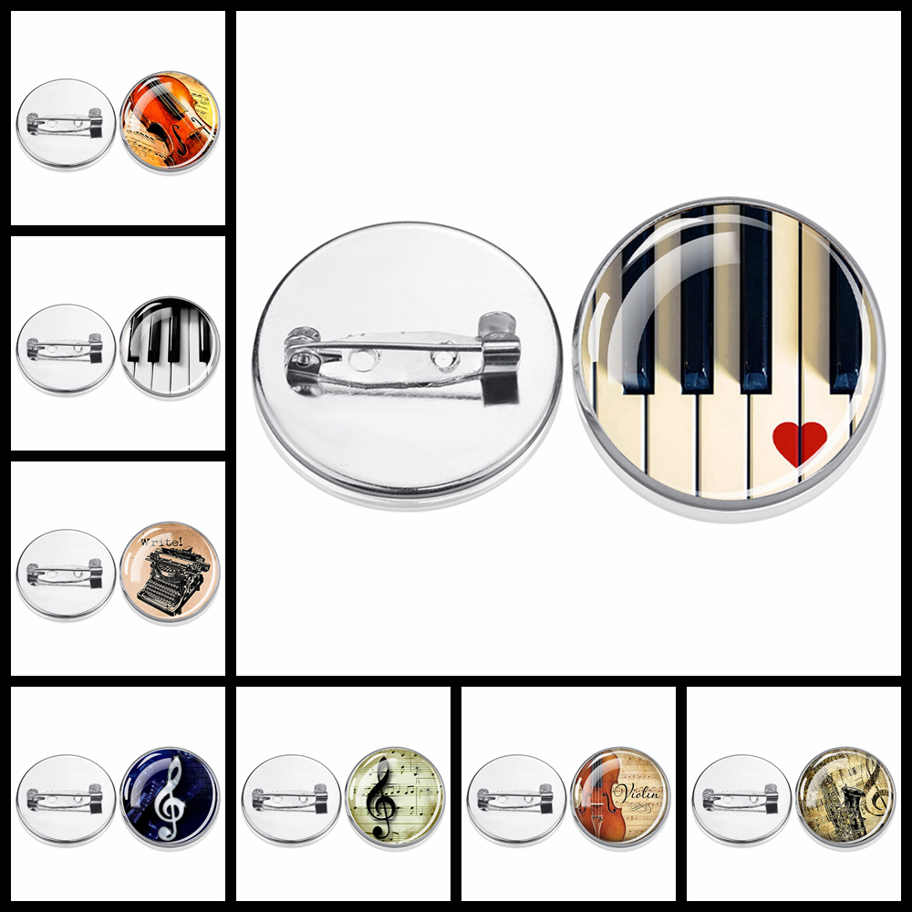 1 Pezzo Spilla in Vetro Argent - Musical Instrument Glass recensione e prezzo