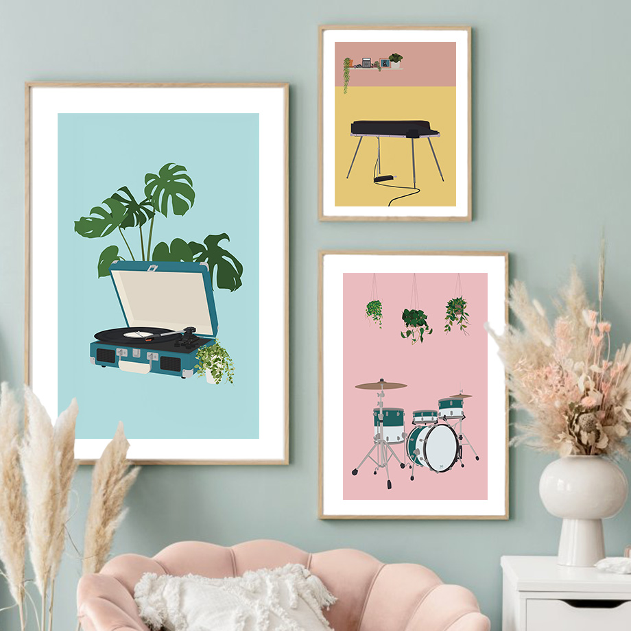 Stampa Murale Illustrazione St - Picture Of Musical Instrument recensione e prezzo