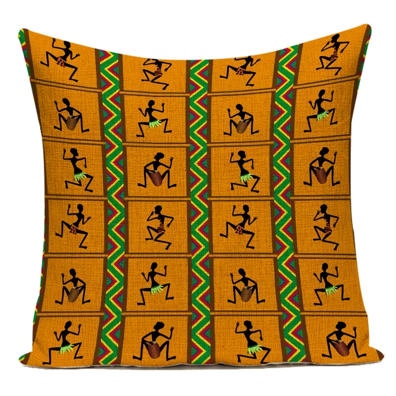 Fodera per cuscino retrò donna - Musical Instrument Of Africa recensione e prezzo