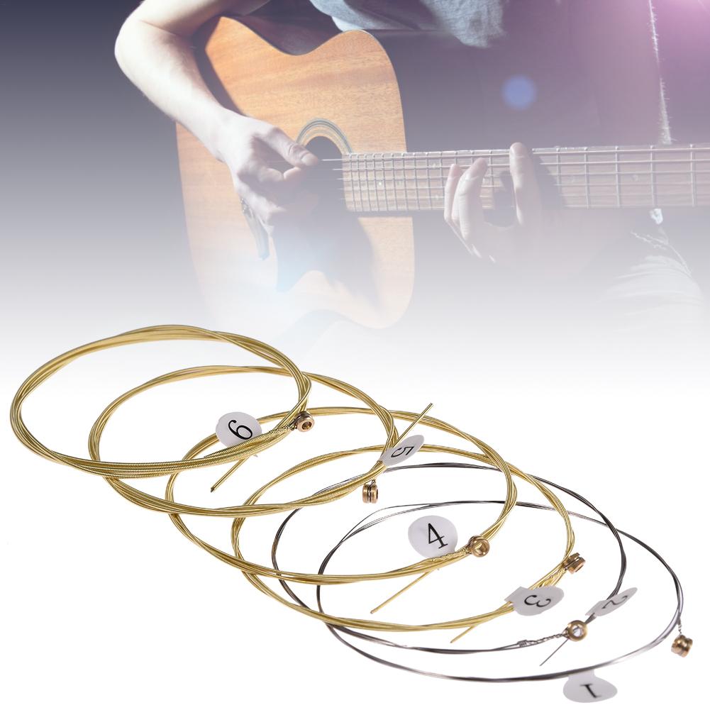 6 pz/set Corde Per Chitarra Ac - Musical Instrument Set recensione e prezzo